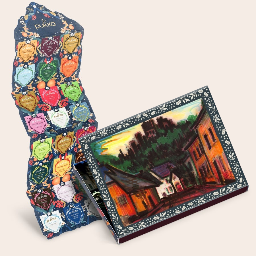 Pukka Tee Luxembourg Art Edition Advent Calendar