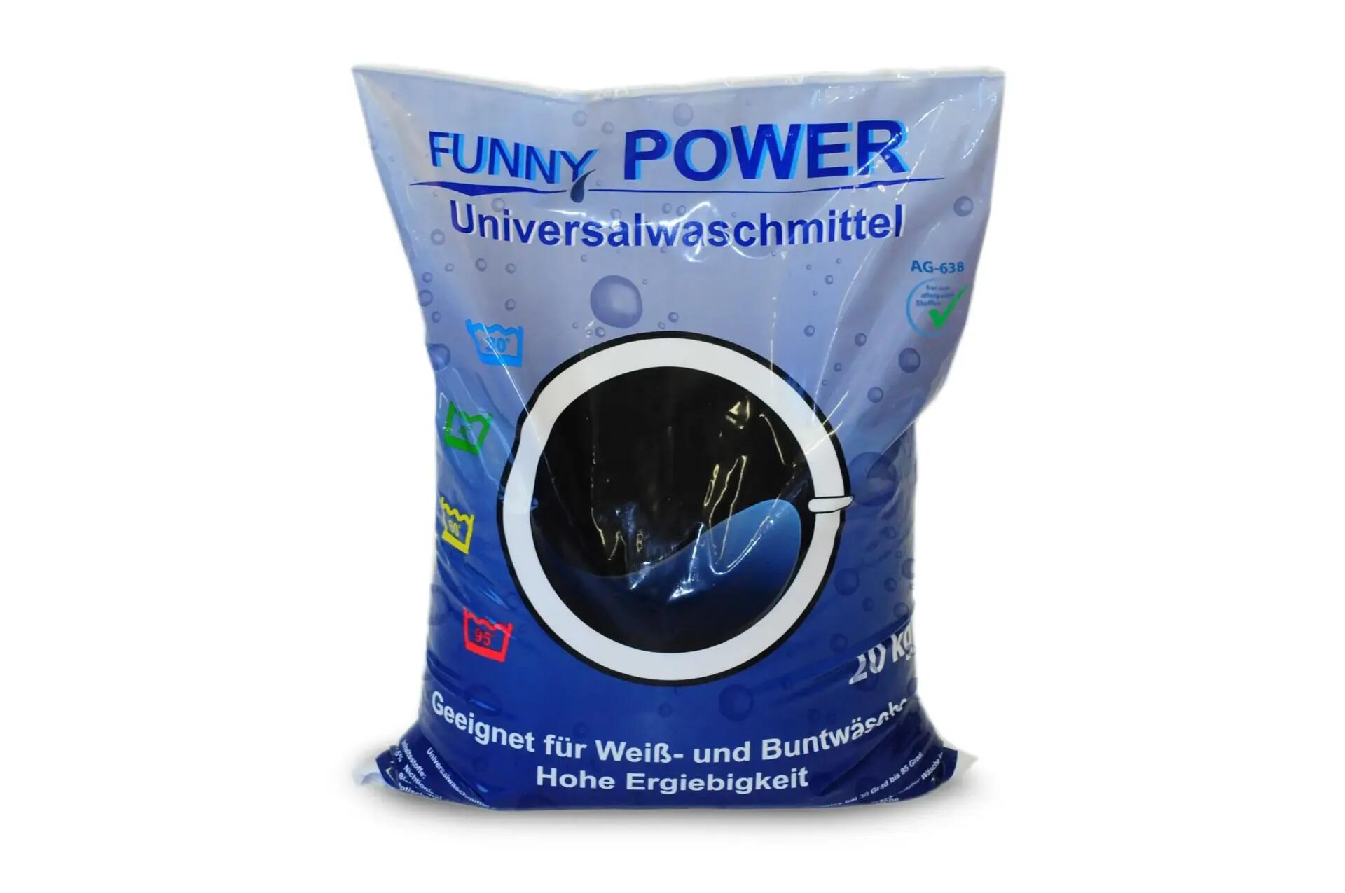 Funny POWER Universal detergent  30/60/95°C 20kg
