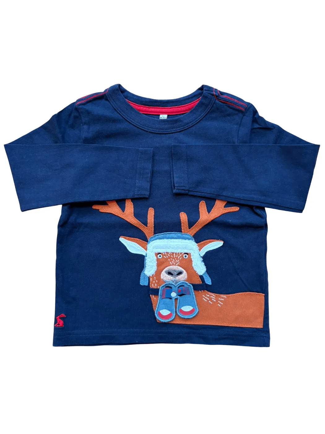 Joules haut à manches longues marine Stag (2Y / 92)