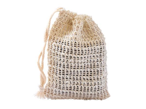 Sachet de savon env. 13x11cm, avec cordelette