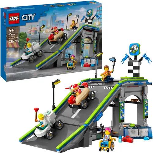 LEGO® City 60460 Sans limites : Course de caisses à savon avec rampe