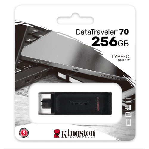 Kingston PenDrive (Type-C 3.2) DT70/256GB