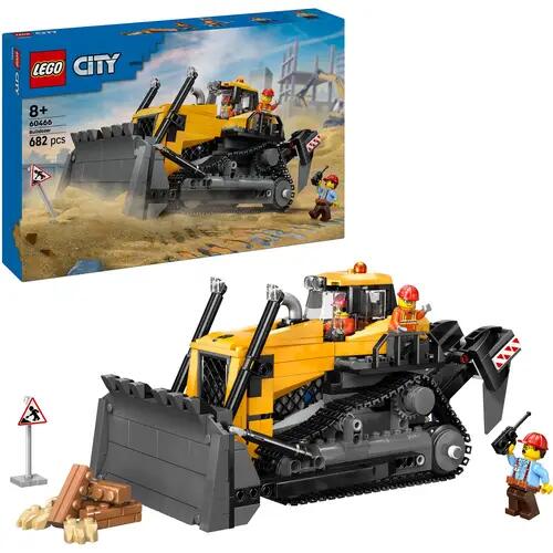 LEGO® City 60466 Bulldozer jaune