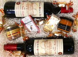 Delikatessen Präsentkörbe Bordeaux Dips & Brotaufstriche Süßigkeiten & Schokolade Fleischkonserven Sommellerie de France Bascharage