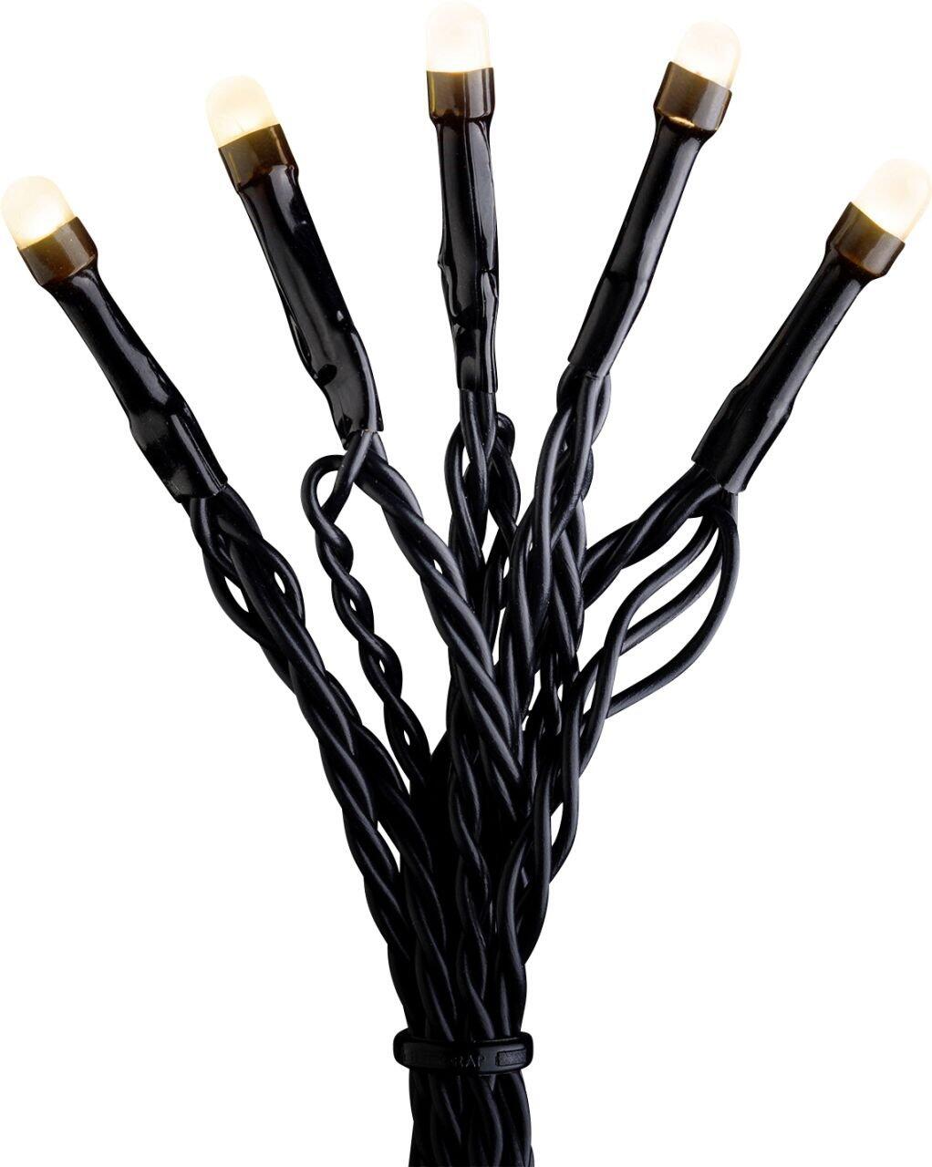 Konstsmide LED Net Lights Micro 200 amber LEDs for outdoor use