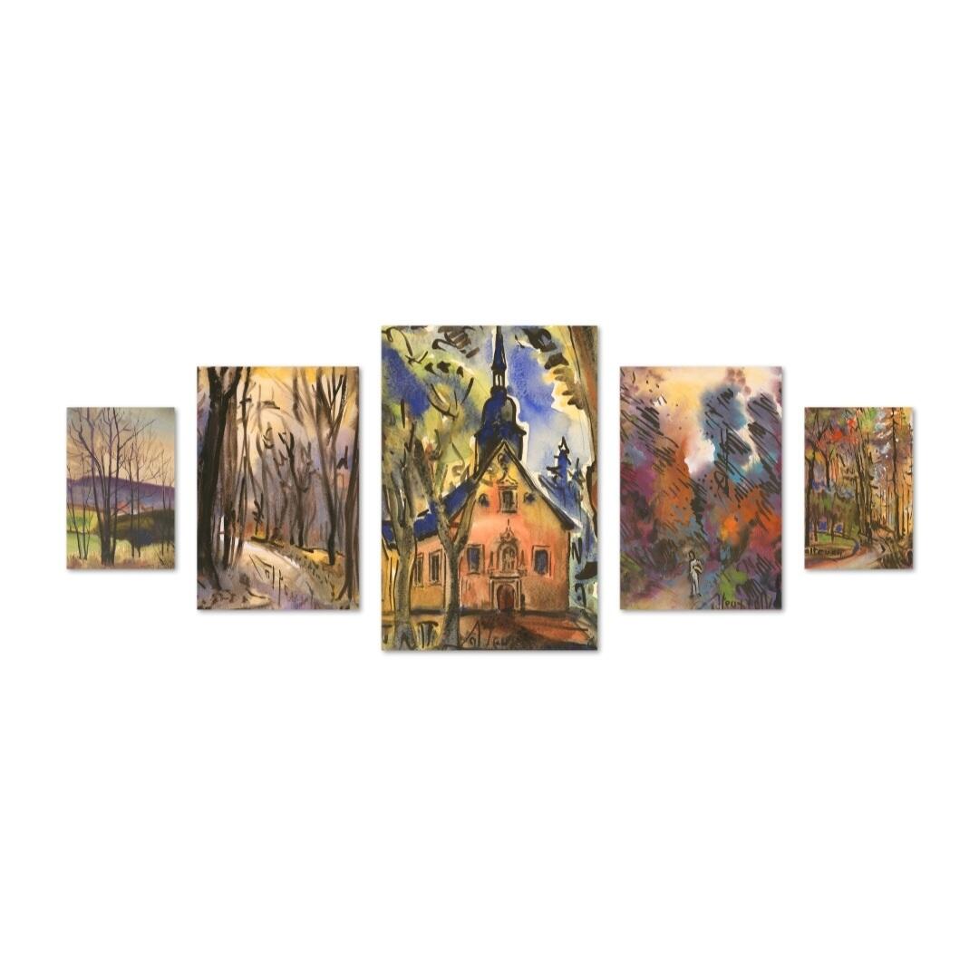 Dreamtravel through Luxembourg – Limited Edition Art Prints – Jean-Pierre Calteux (1911-1983)