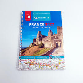 livres illustrés Planification de voyage et d'itinéraire michelin