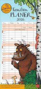 Der Grüffelo Familienplaner 2026 Witziger Kalender mit den bekannten Figuren aus dem Kinderbuch-Klassiker. Hochkant-Format: Langer