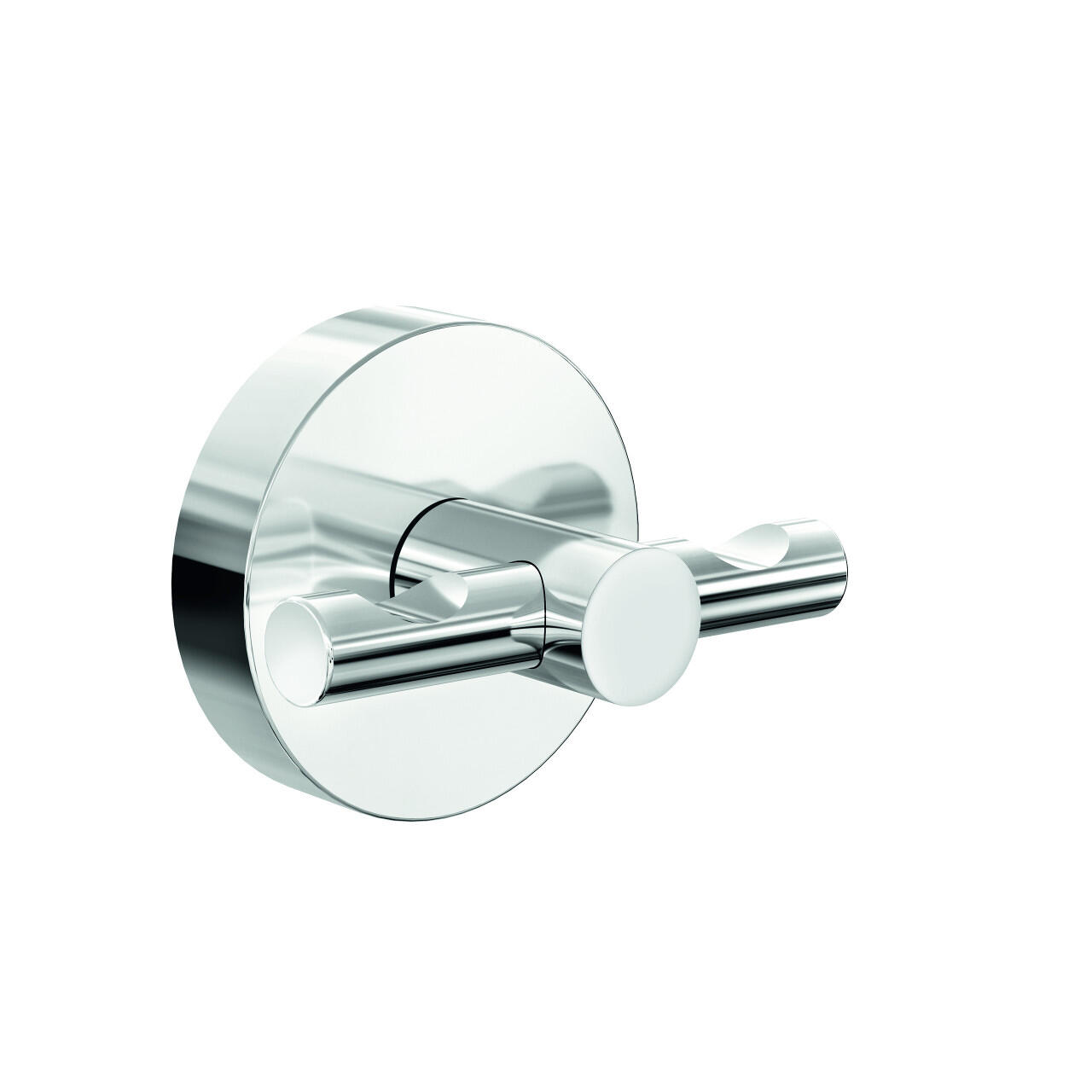 Tesa tesa Smooz bathrobe hook chrome round 2 hooks Letzshop