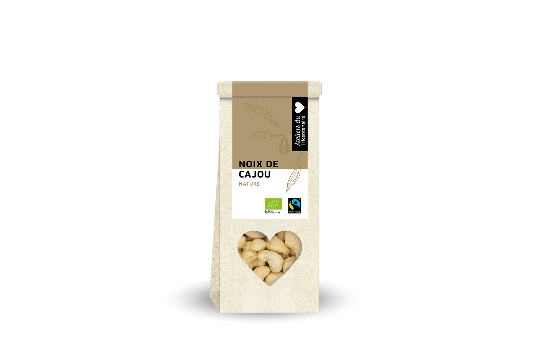 Noix de cajou Nature 150g /LU-BIO-06