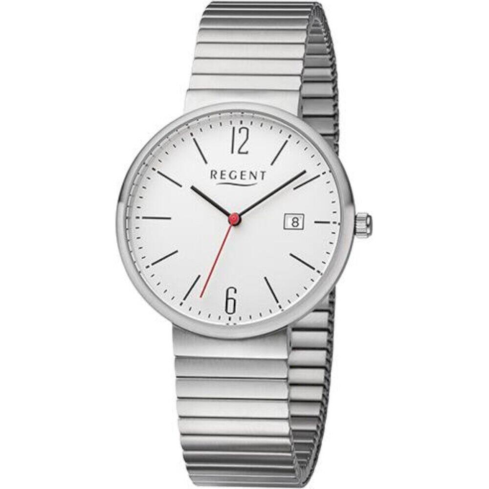 Regent - montre-bracelet - pour hommes - chronographe - Zugband - F-1351