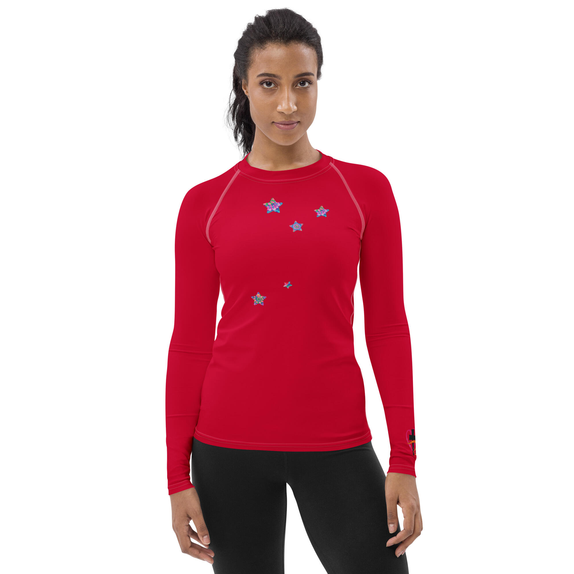 Women's Rashguard: Candy Cherries