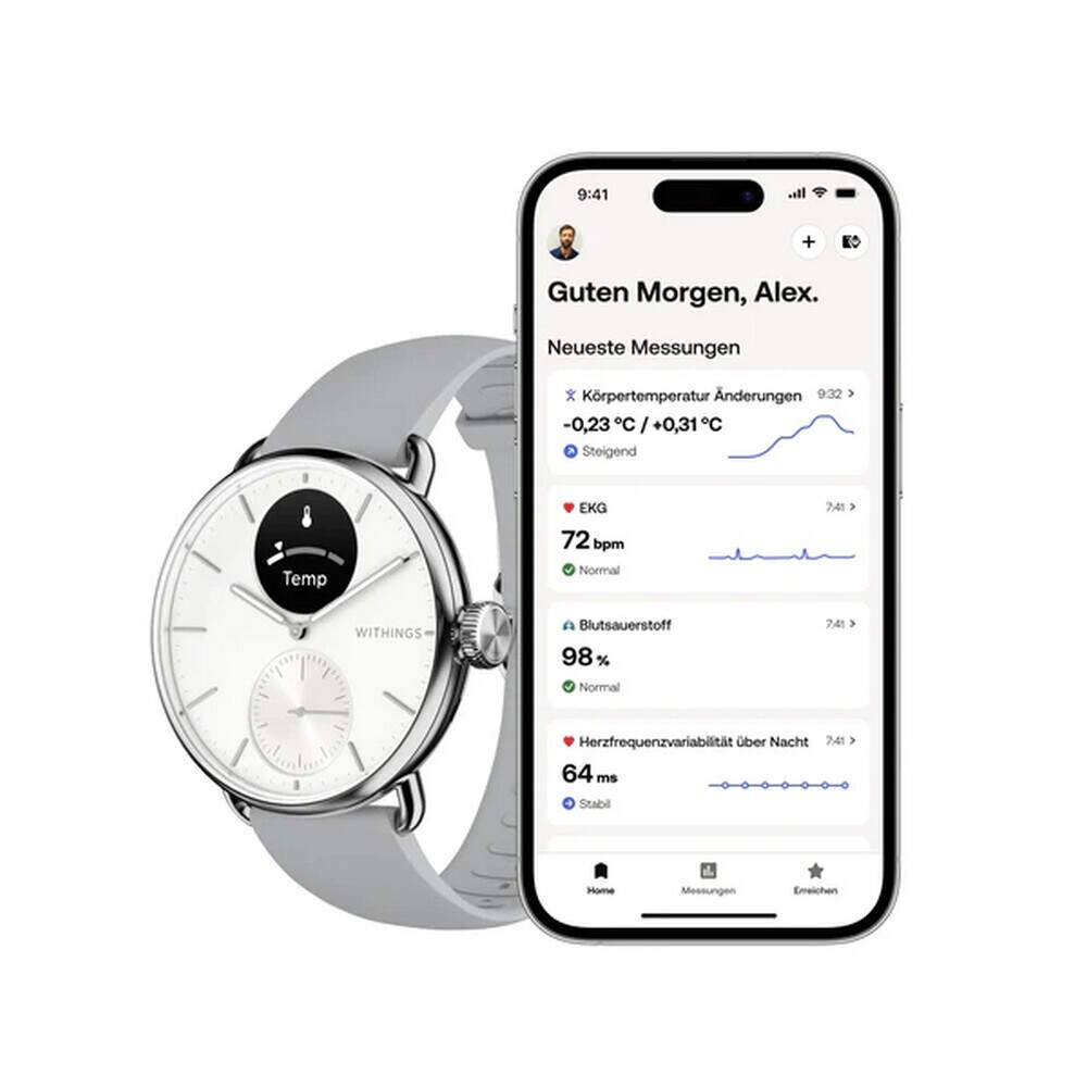 Withings Withings HWA10-Model 2-All-Int Hybrid Watch Letzshop