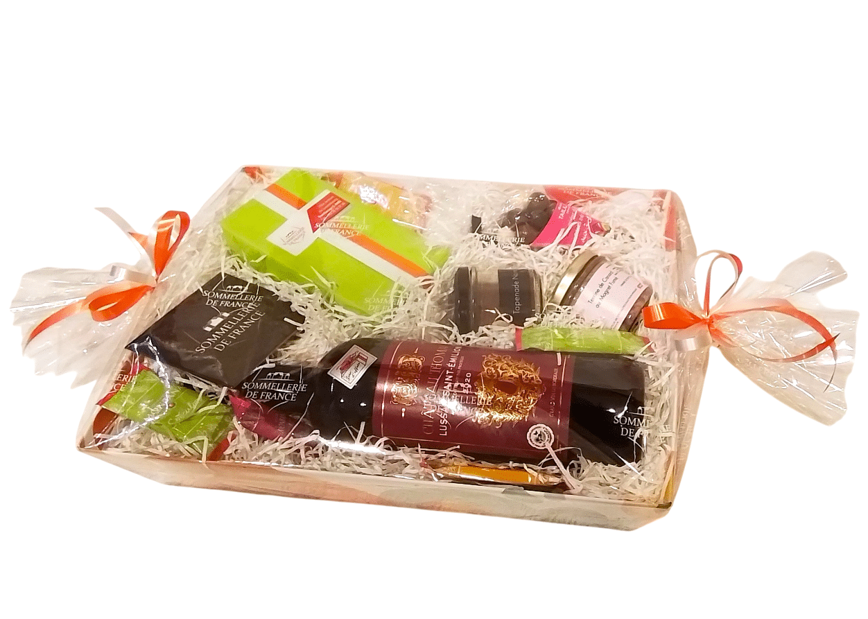 Corbeille Gourmande "Montagne Saint-Emilion & Accessoires" 