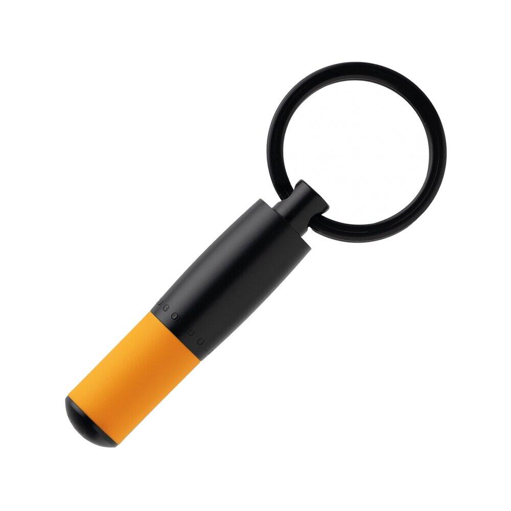 Hugo Boss - HAK007S - Schlüsselanhänger - schwarz/orange - Gear Matrix