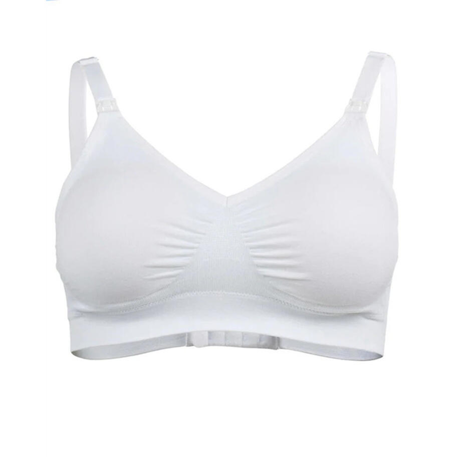 Soutien-gorge d’allaitement et d’expression du lait 3-en-1, blanc, taille XL