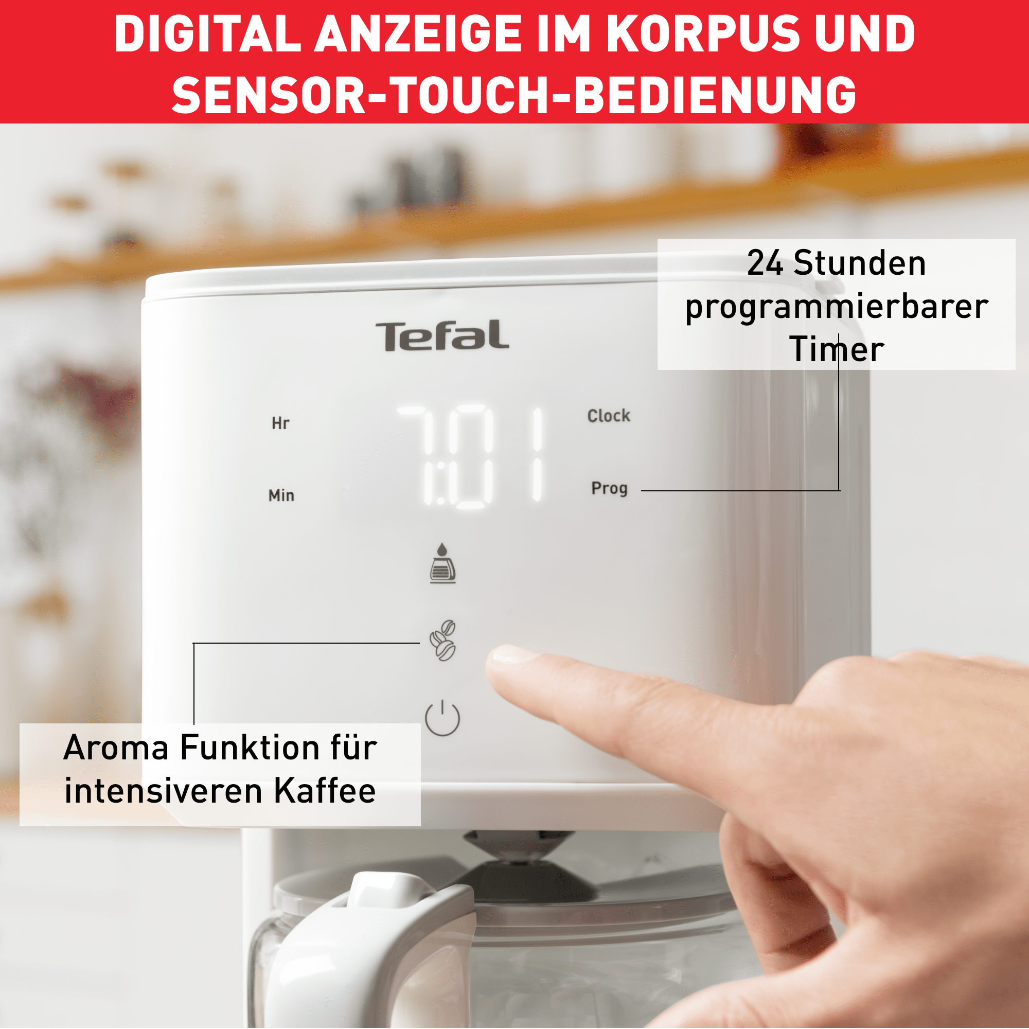 Tefal Sense machine à café filtre CM6931