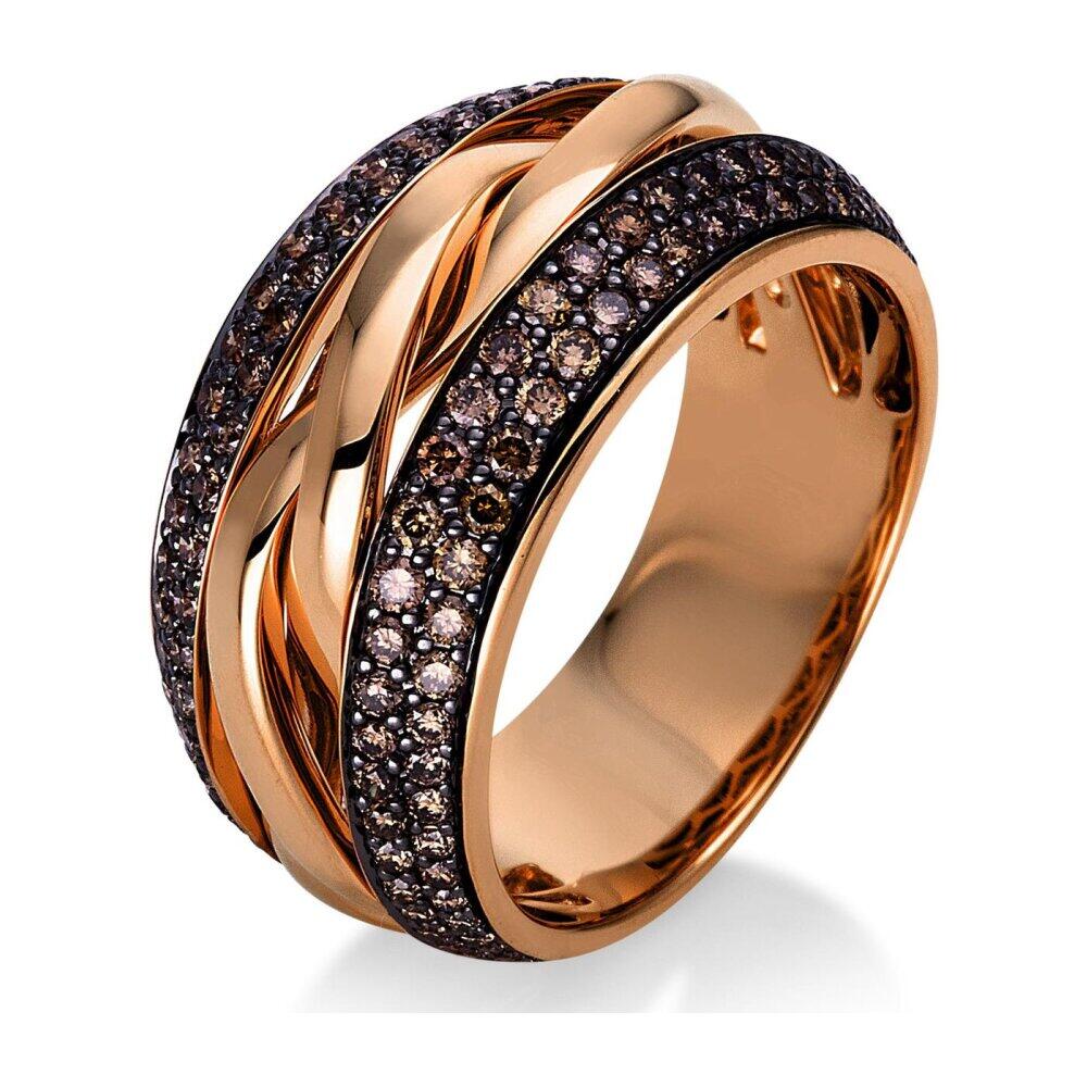 Luna Creation - Ring - Damen - Rotgold 18K - Diamant - 0.88 ct - 1P118R855-1 - Weite 55