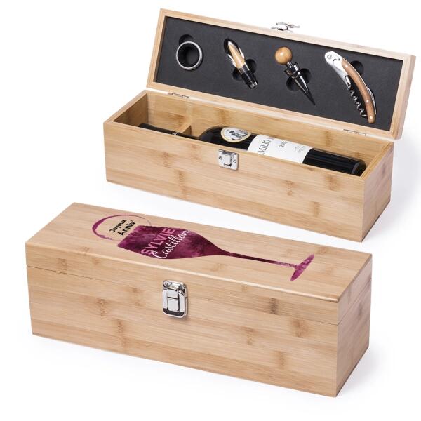 Coffret sommelier personnalisé: Verre de vin