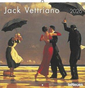Vettriano, Jack: Jack Vettriano 2026 Maße (B/H): 30 x 30 cm, Broschürenkalender