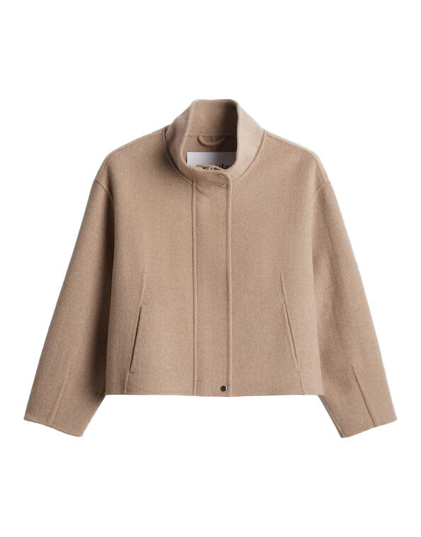 Relaxed-fit double-faced jacket - Varah pure
