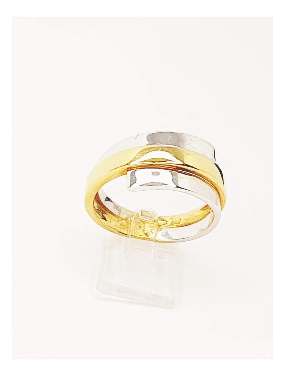 Bague chevalière filigrane or jaune Letzshop