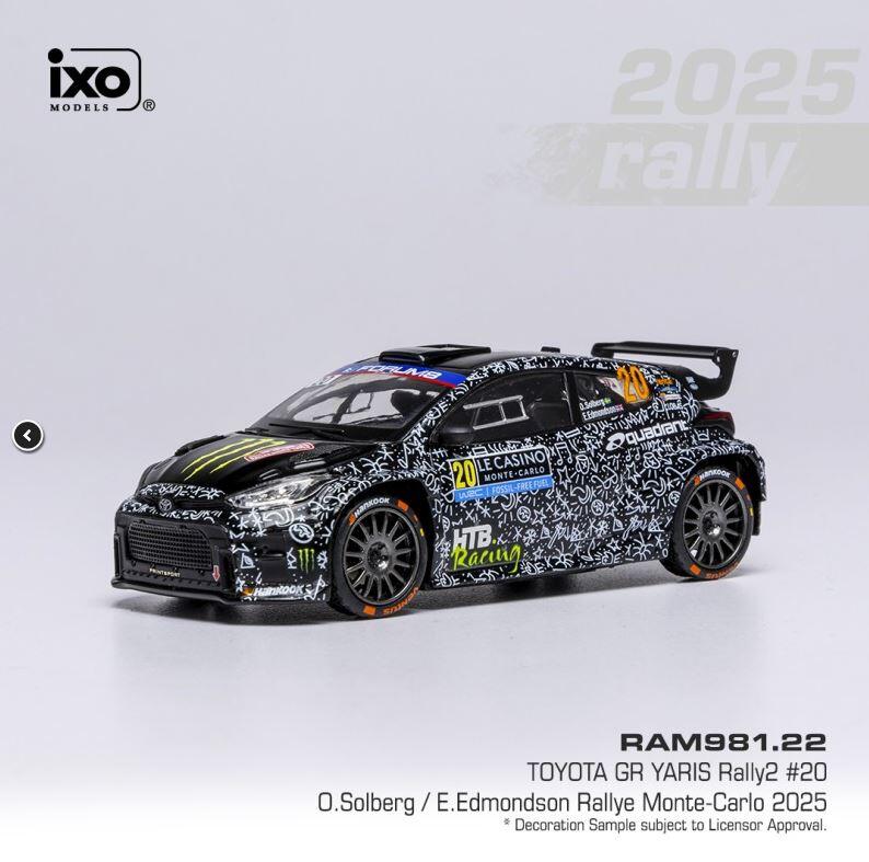 TOYOTA GR Yaris Rally 2 No.20 Printsport Racing Team Rally Monte