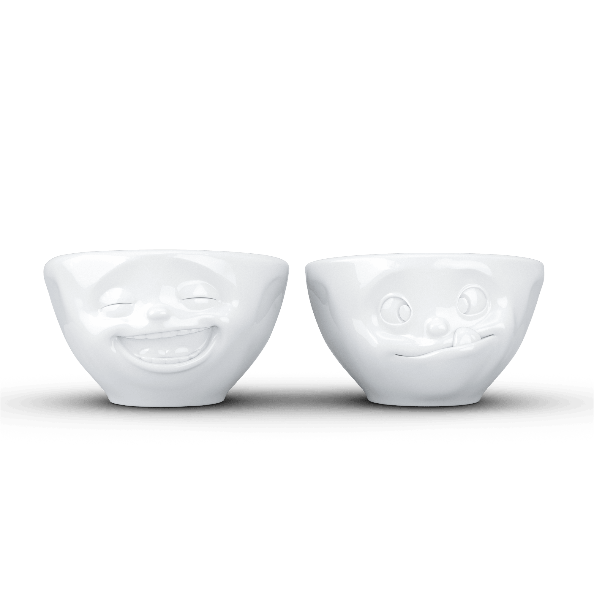 Fiftyeigth Set de 2 bols 100ml « Rires et saveurs » 