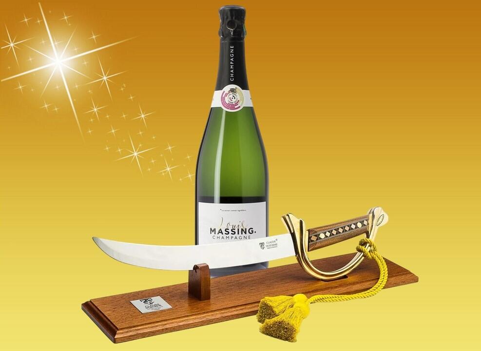 Geschenkset - Champagne & Sabre