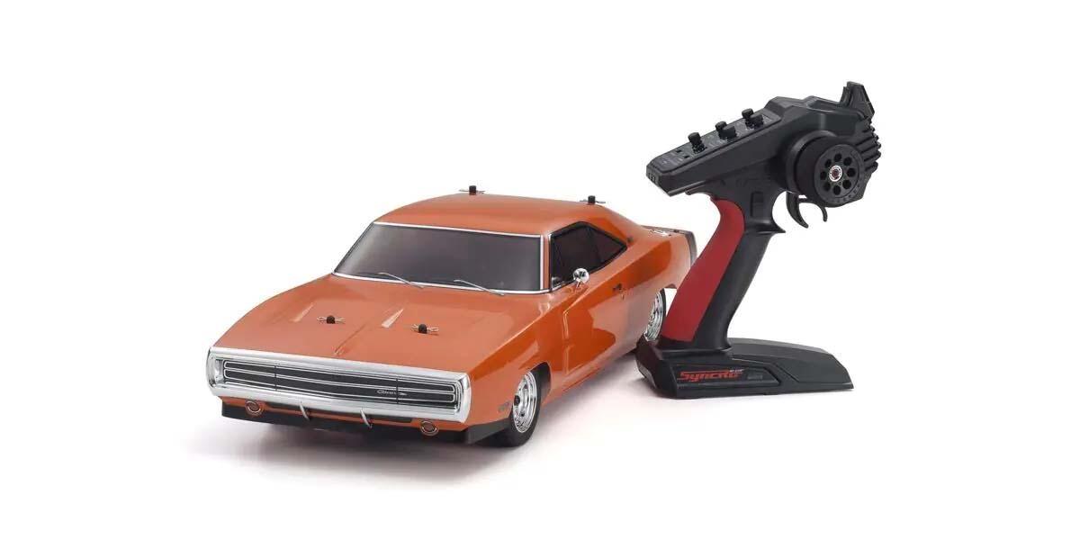 Kyosho Fazer FZ02-(L) Dodge Charger 1970 Orange 1:10 Readyset Kyo: 34417T1C