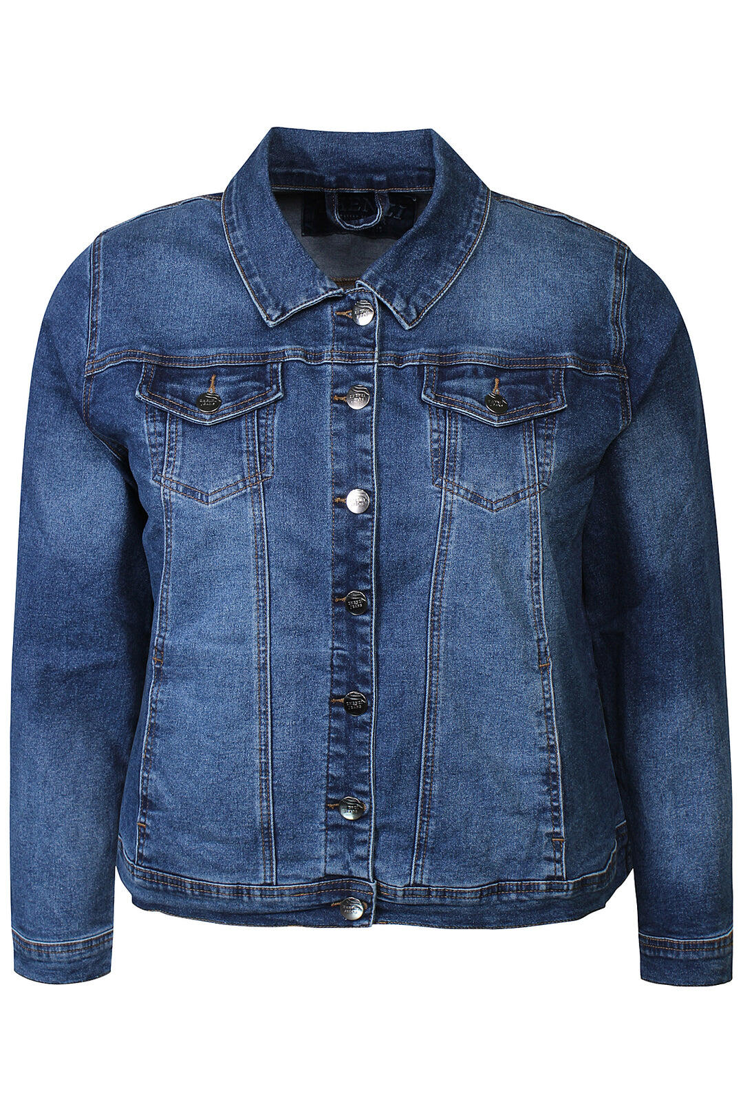 Veste en jean grande taille