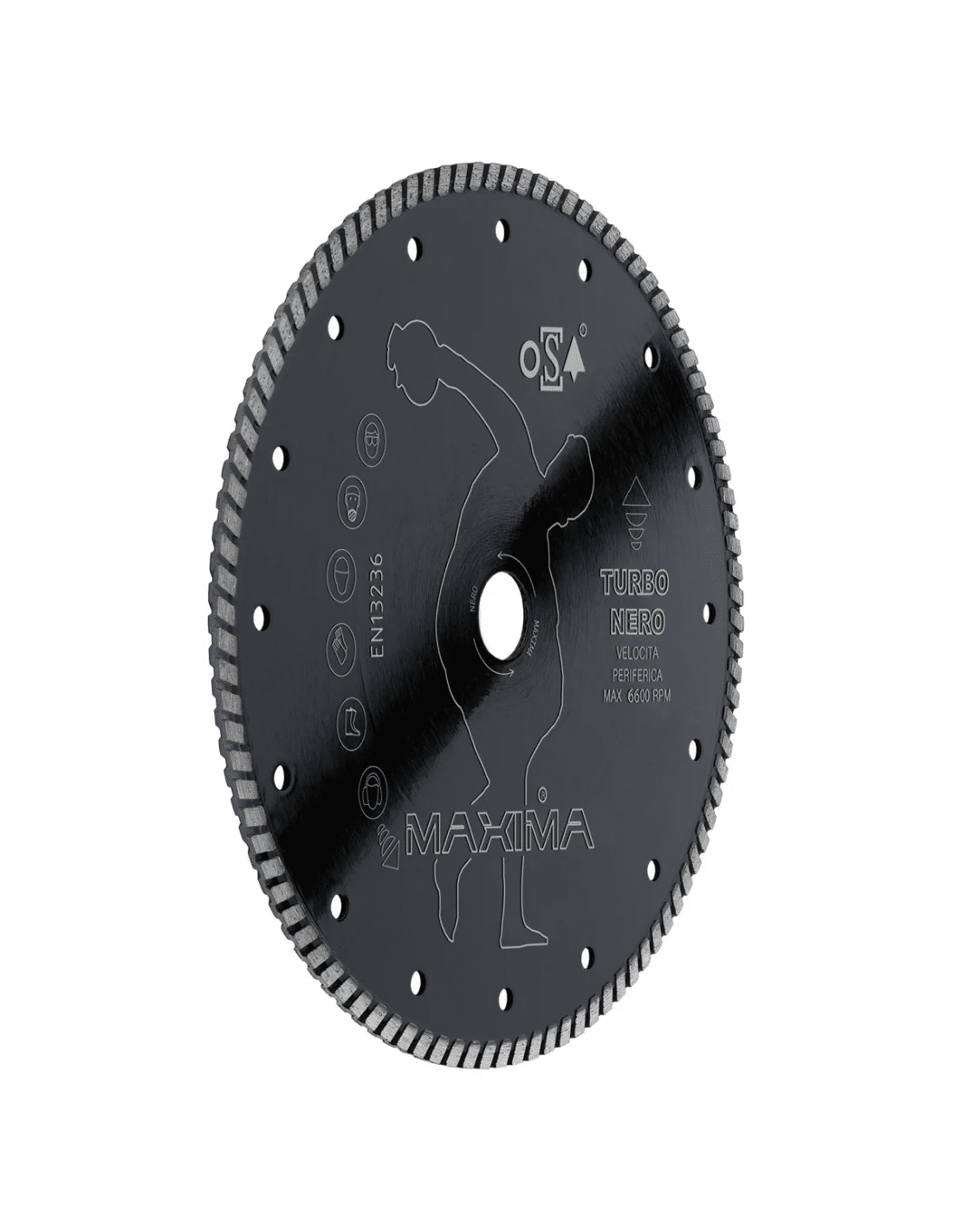 Déstockage Maxima Lame diamantée Promo Black Dia.230 mm, H-22.23mm