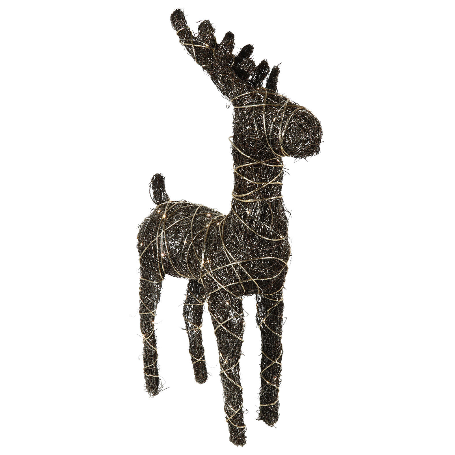 Decorative moose with LED lights