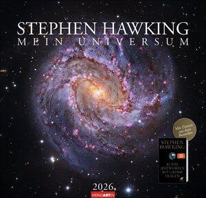 Stephen Hawking Kalender 2026 Maße (B/H): 48 x 46 cm
