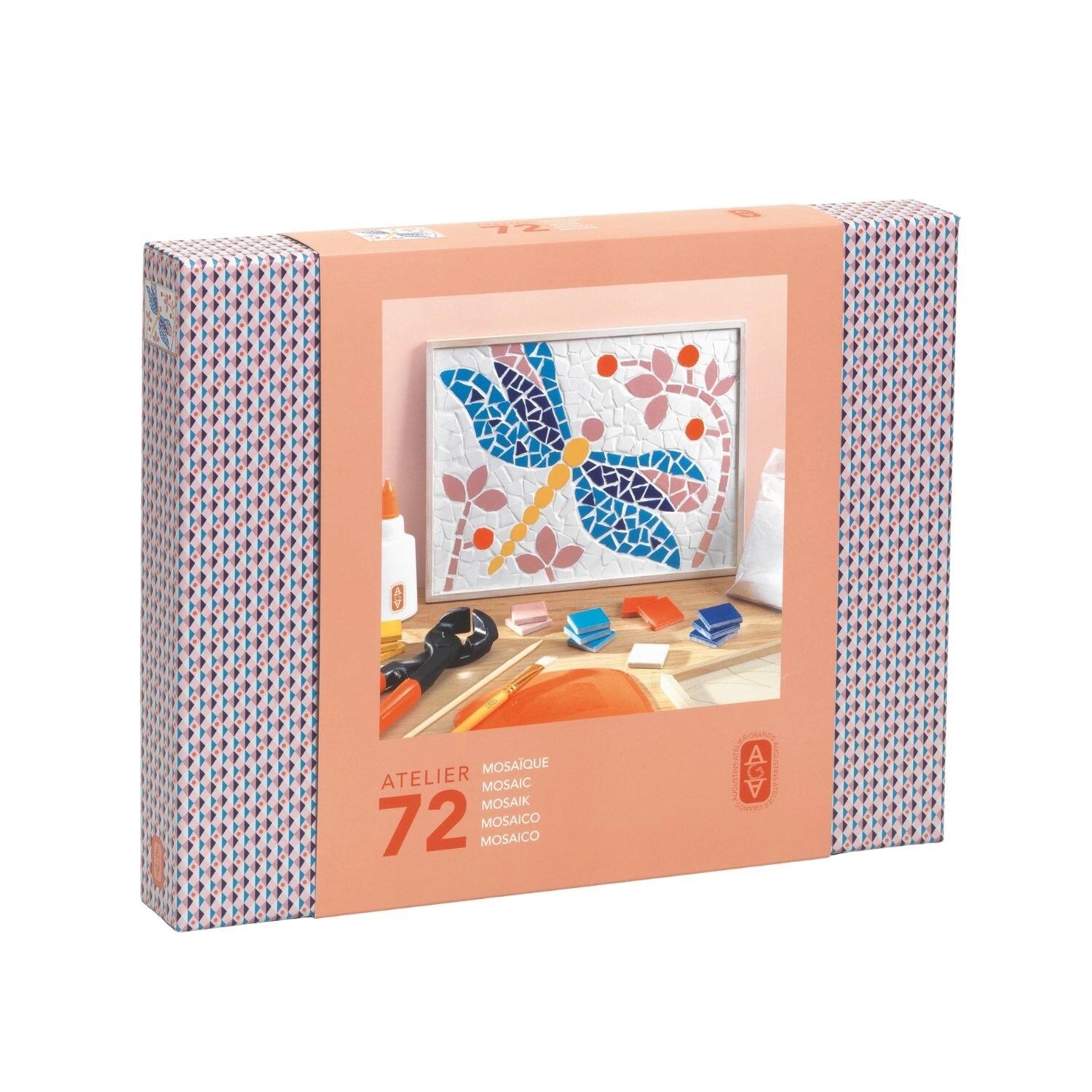 Atelier 72, Mosaik Libelle - Atelier Grands Augustins by Djeco - GA10072