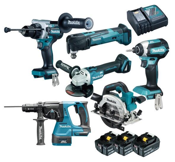 MAKITA - DLX6115JX1 - Combopack 18V