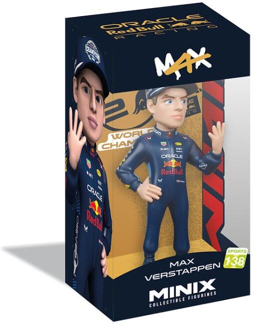 Minix - Collectible Figurines - #21024 - Max Verstappen - 4x World Champion - Oracle Red Bull Racing - (Sports 138)