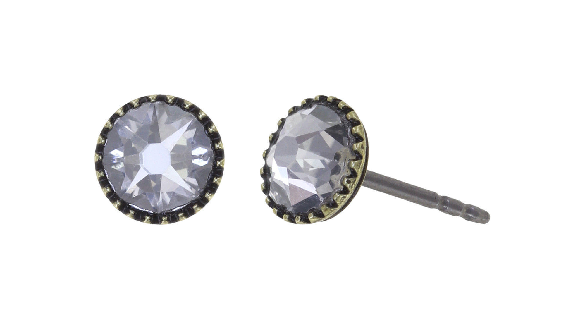 Earrings - Black Jack