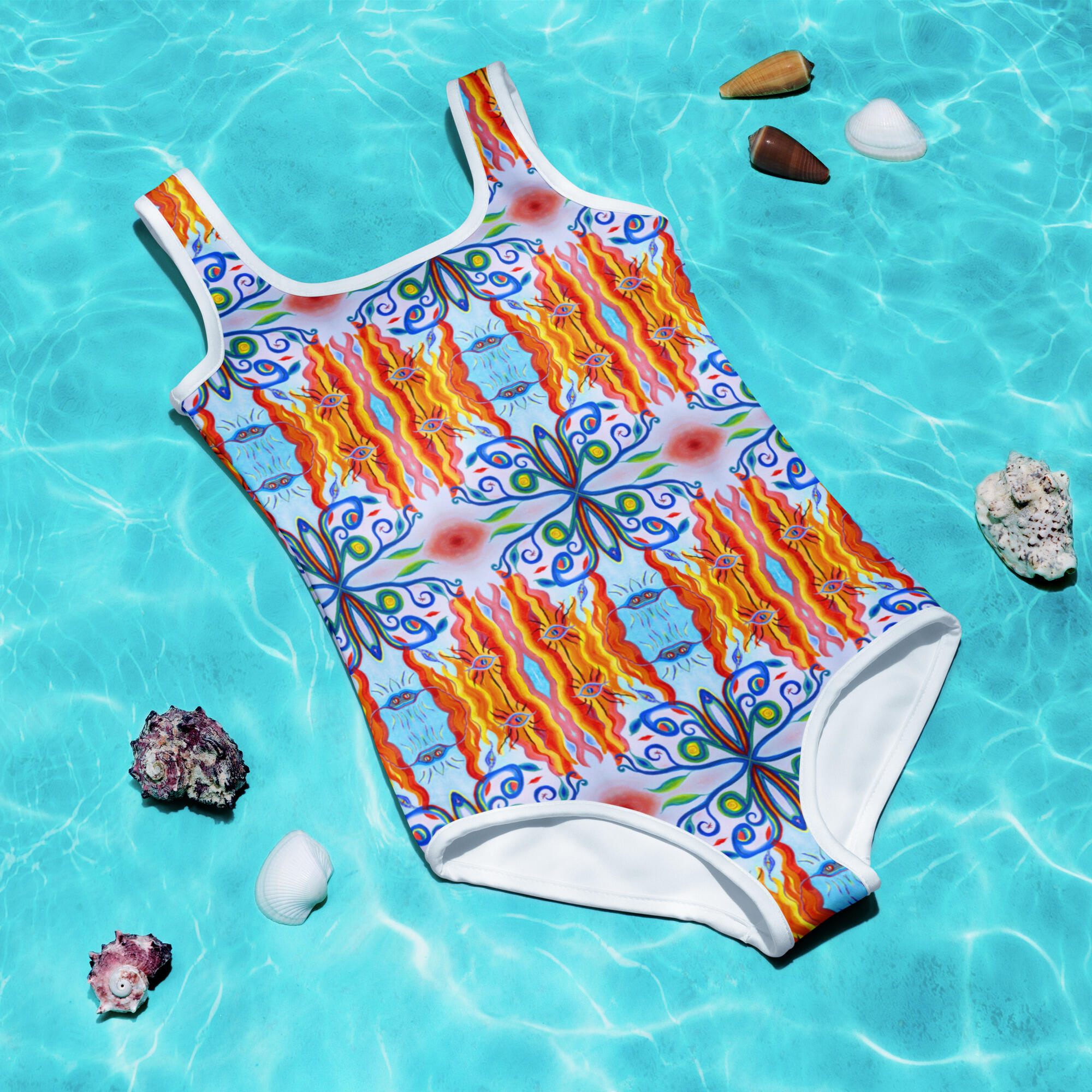 Art Edition Kids Swimsuit: CreArt