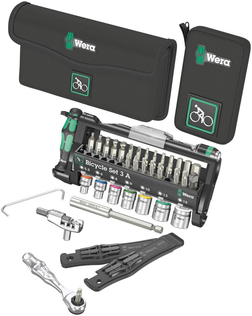 Wera ensemble de tournevis Bicycle Set 3 A 38 pièces