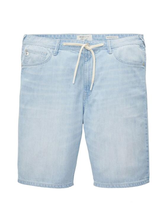 Tom Tailor Denim Loose Fit - Jeansshorts | (10117) - blau Letzshop