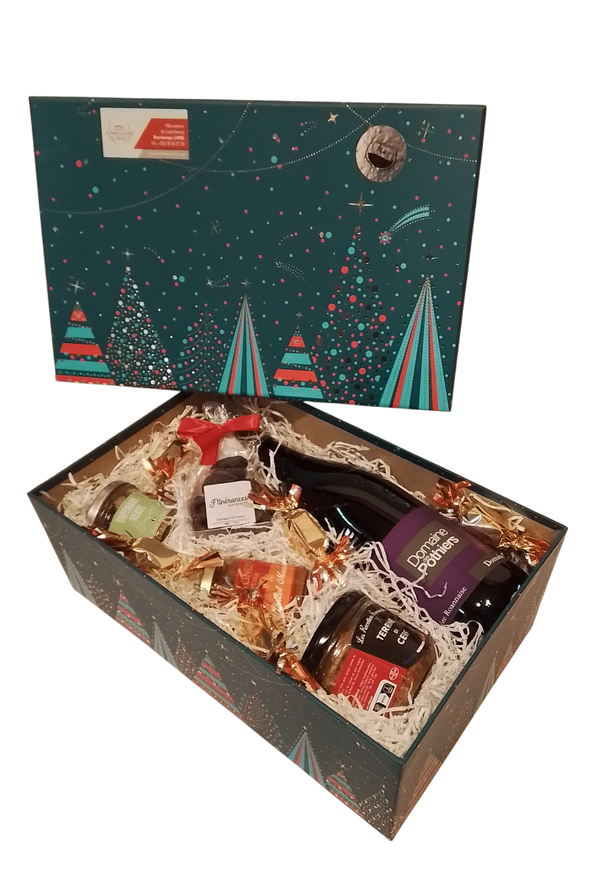 Gourmetkorb – Weihnachtsgeschenkbox