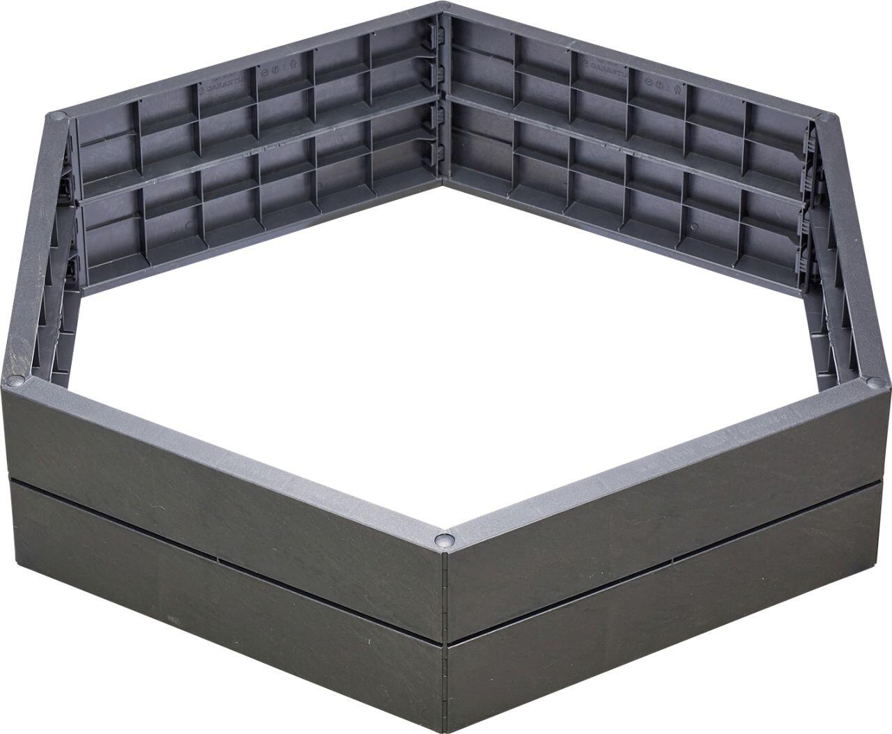 Garantia Ergo hexagonal raised bed Ø 110 cm x 25 cm