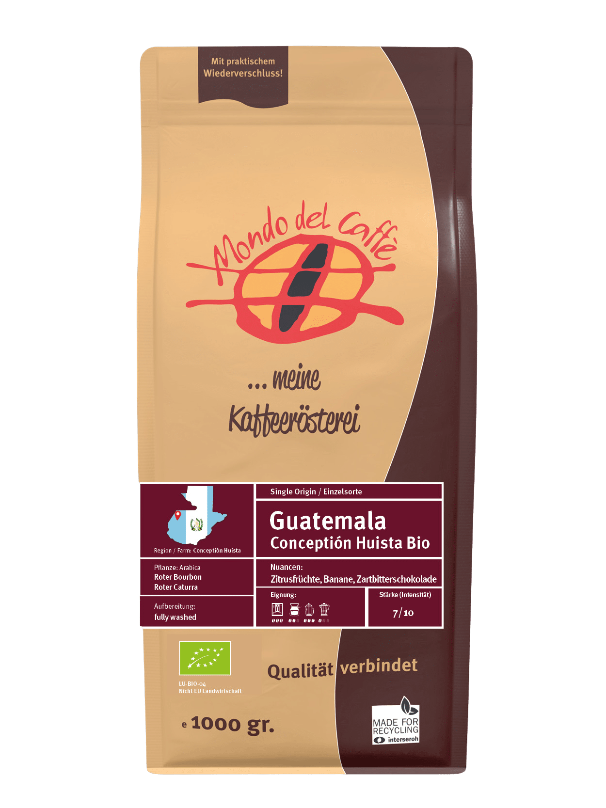 Guatemala Conceptión Huista / fully washed Arabica single variety (coffee)