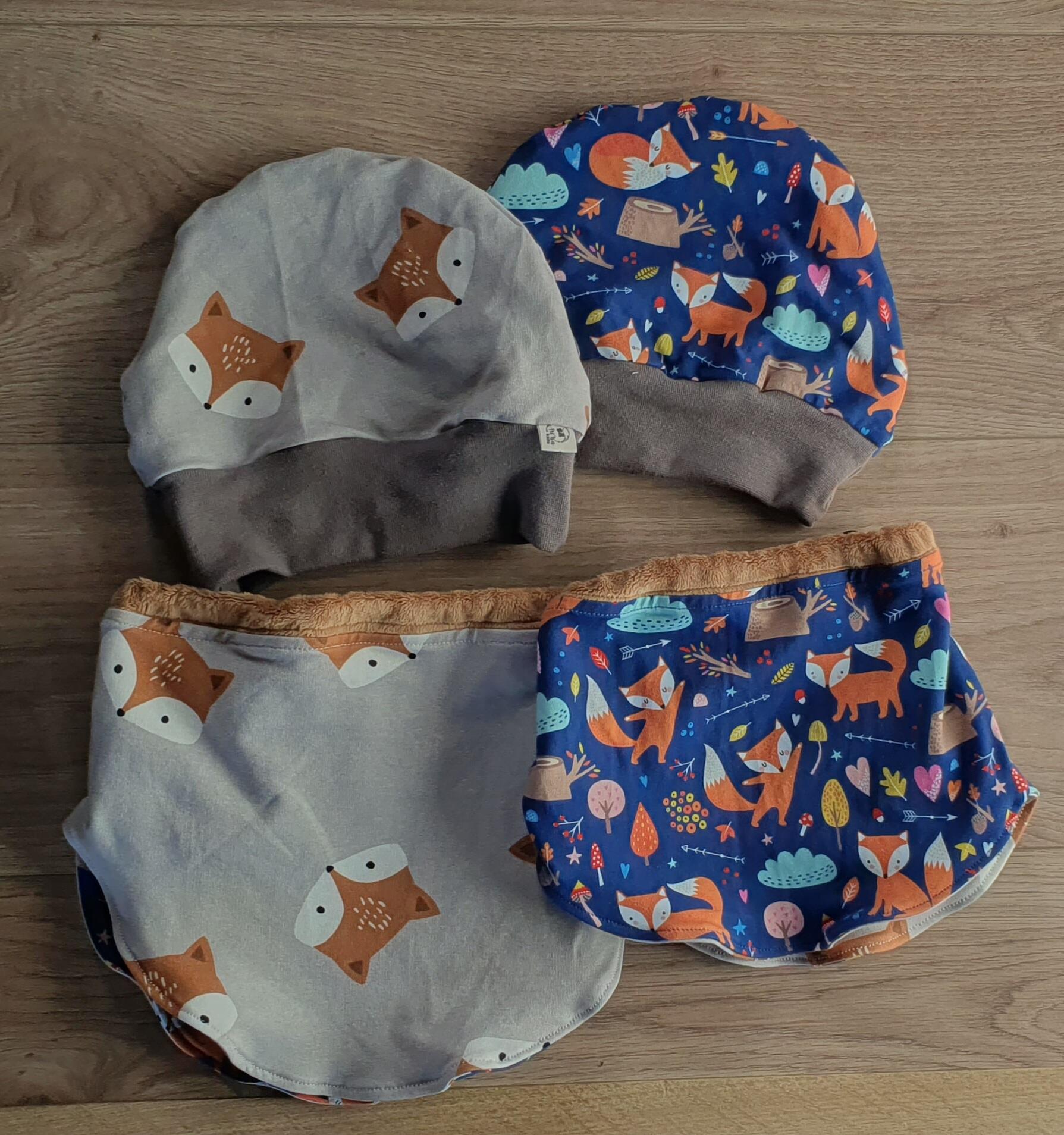 Bonnet and collar set