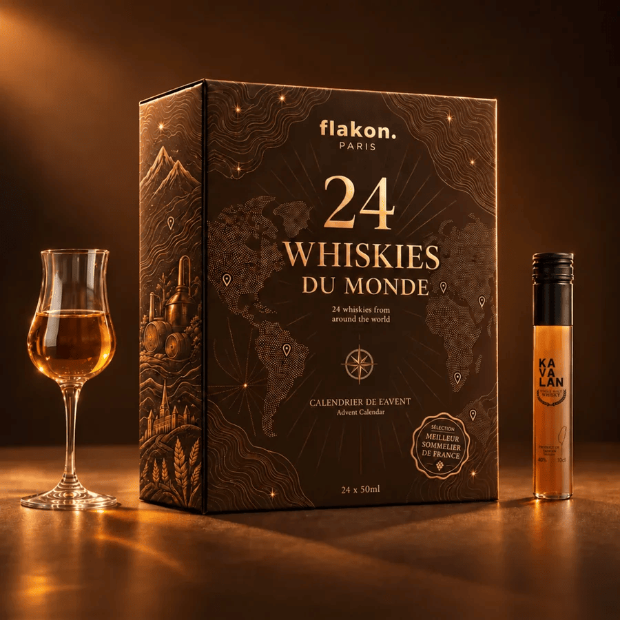 Calendrier de l'Avent - 24 Whiskies du Monde