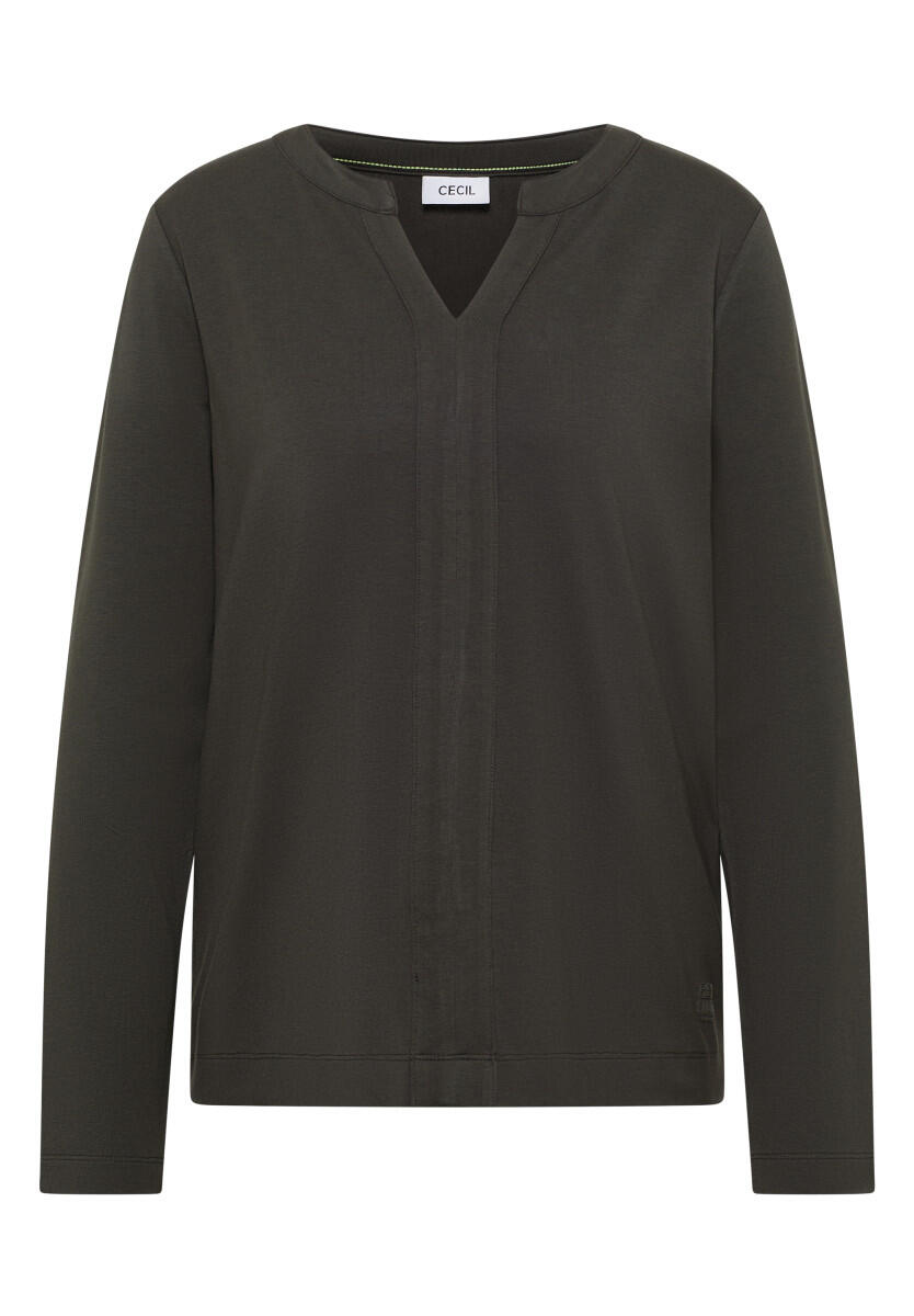 Shirt im Tunika-Look