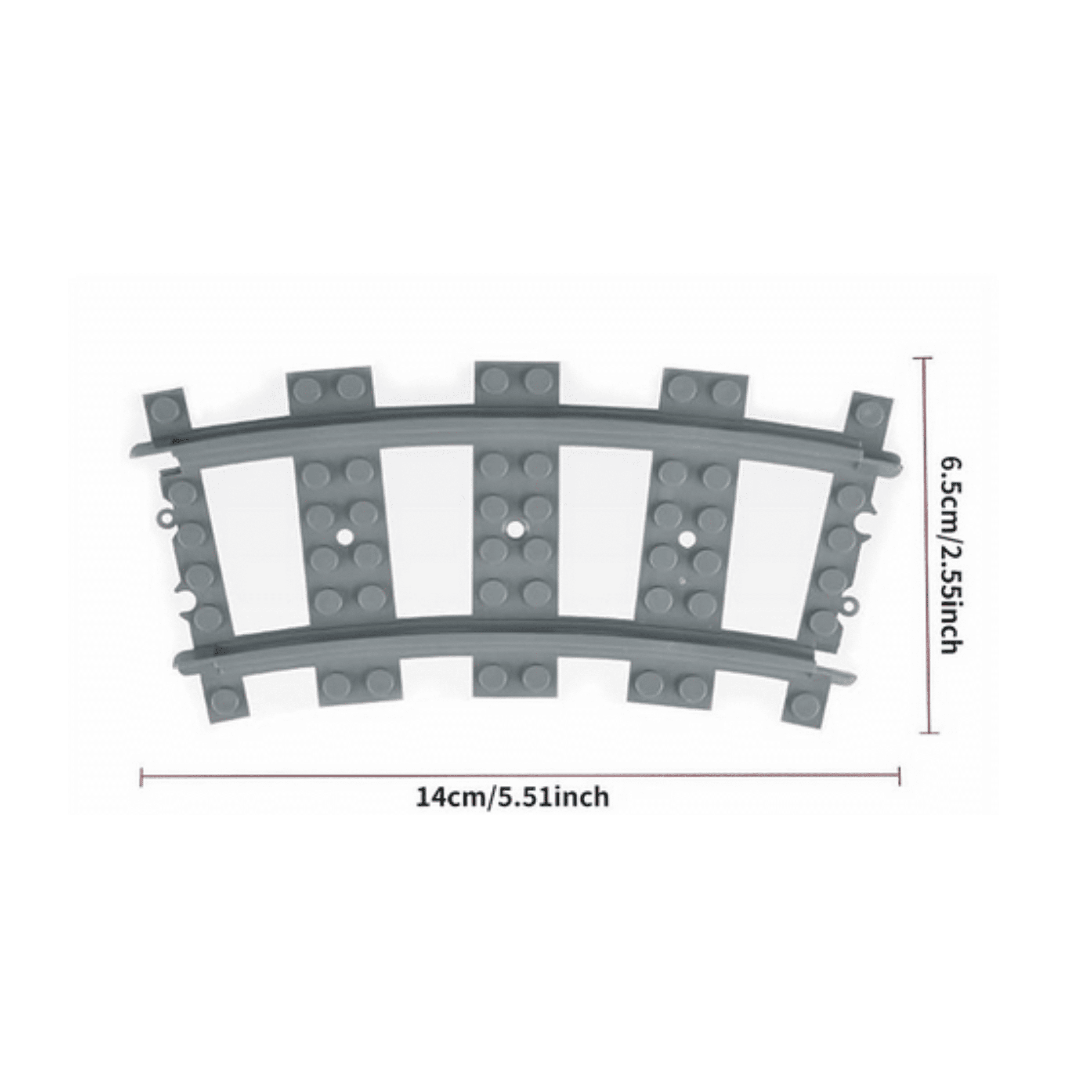 LUBRIX - RAIL "COURBE" (RAYON 40 - STANDARD)