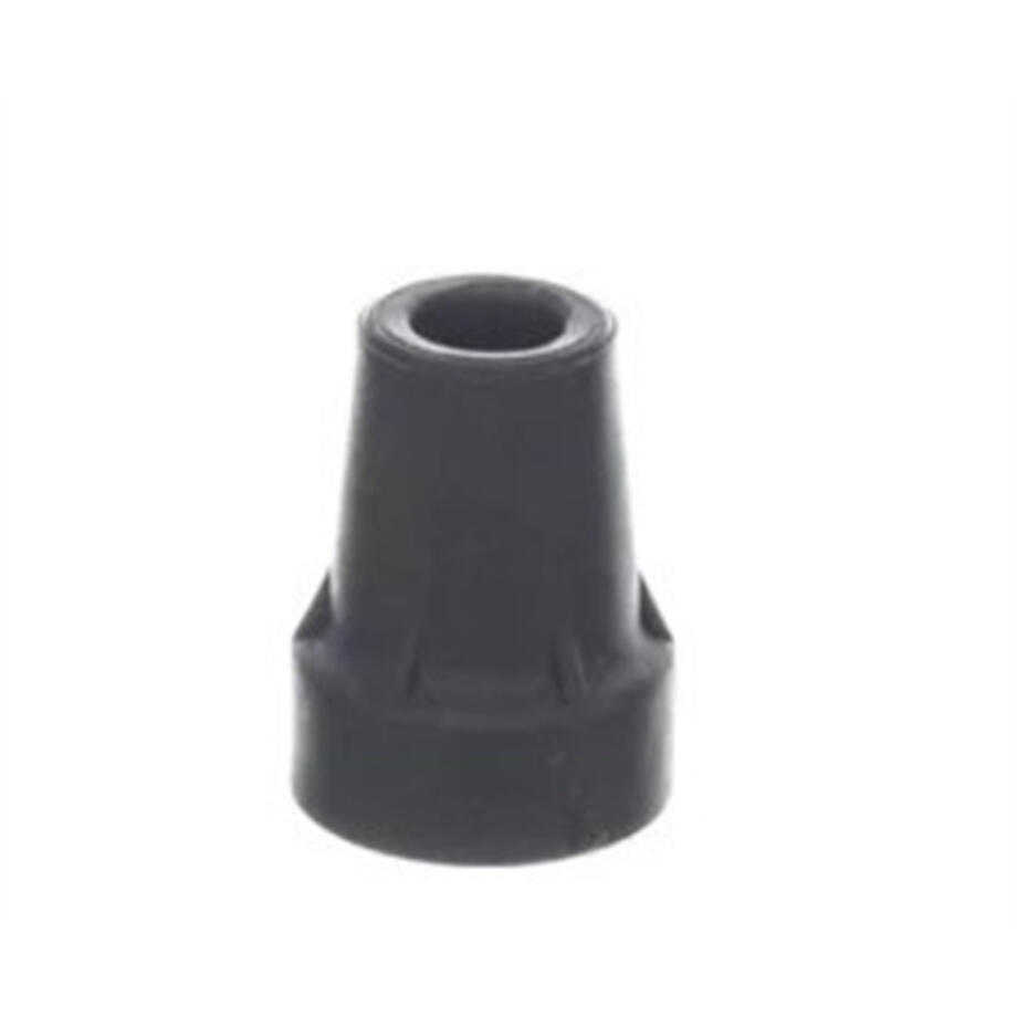 Embouts de canne, noir, base 35, diametre 17