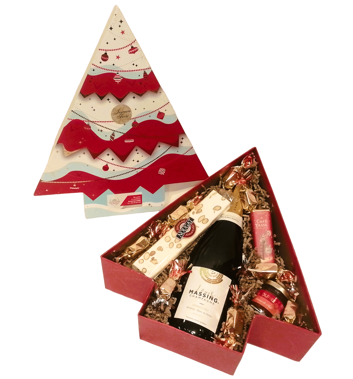 Champagne Grand Cru' Christmas Gift Set 
